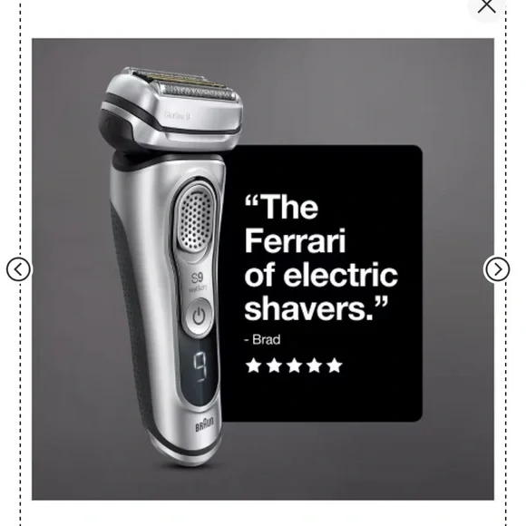 Series 9 Men's Electric Shaver - Silver - Picture 14 of 16
